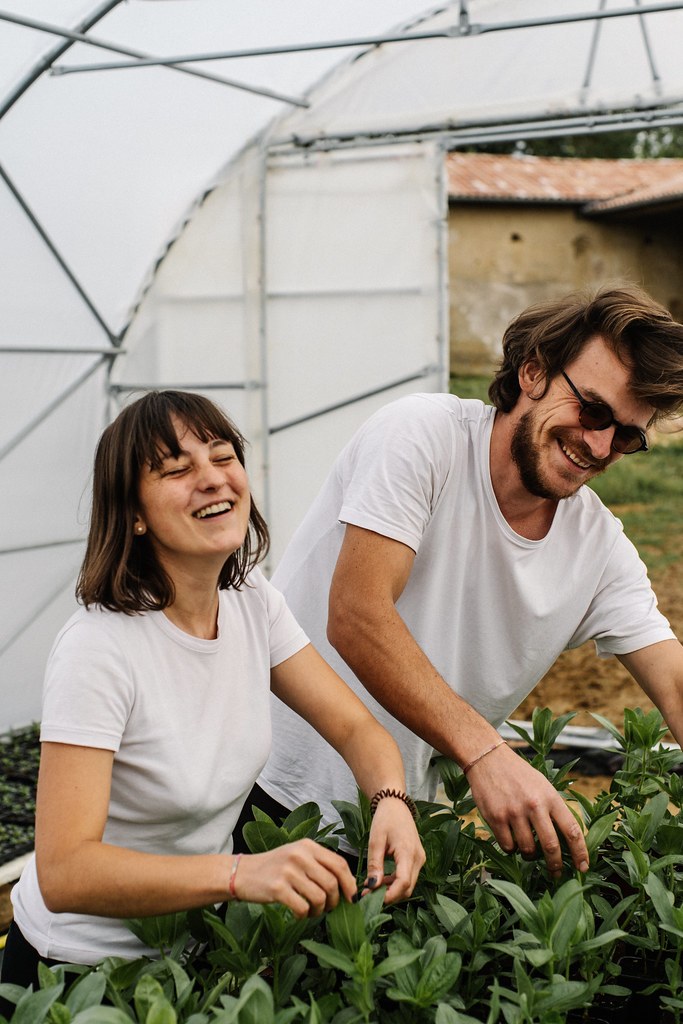 Lauriane et FX, maraîchers bio à Cadalen